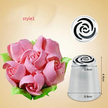 Load image into Gallery viewer, 1PCS Russian Nozzles Icing Piping Tips Stainless Steel Nozzles Cake Decorating Tools Nozzles Pastry Kitchen Accessories Tools