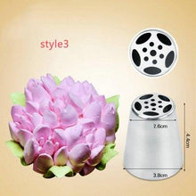 Load image into Gallery viewer, 1PCS Russian Nozzles Icing Piping Tips Stainless Steel Nozzles Cake Decorating Tools Nozzles Pastry Kitchen Accessories Tools