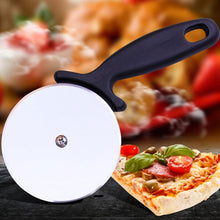 Load image into Gallery viewer, 1 pc Stainless Steel Pizza Cutter Round Shape Pizza Wheels Cutters Cake Bread Round Knife Cutter Pizza Tools