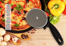 Load image into Gallery viewer, 1 pc Stainless Steel Pizza Cutter Round Shape Pizza Wheels Cutters Cake Bread Round Knife Cutter Pizza Tools