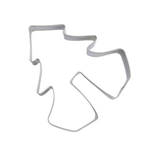 8pcs/set Stainless Steel 3D Christmas Cookie Cutters Cake Cookie Mold Fondant Cutter DIY Baking Tools