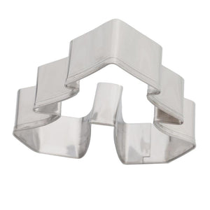 8pcs/set Stainless Steel 3D Christmas Cookie Cutters Cake Cookie Mold Fondant Cutter DIY Baking Tools