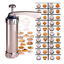 Load image into Gallery viewer, Cookies Press Cutter Baking Tools Cookie Biscuits Press Machine Kitchen Tool Bakeware With 20 Cookie Molds and 4 Nozzles