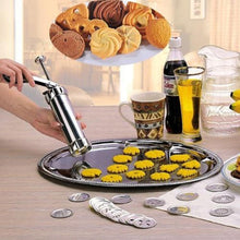 Load image into Gallery viewer, Cookies Press Cutter Baking Tools Cookie Biscuits Press Machine Kitchen Tool Bakeware With 20 Cookie Molds and 4 Nozzles
