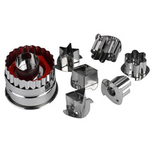 Load image into Gallery viewer, 7Pcs/lot Cookie Cutter Tools 3D Scenario Stainless Steel Cookie Cutter Set Gingerbread Cake Biscuit Mould Fondant Cutter