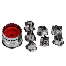 Load image into Gallery viewer, 7Pcs/lot Cookie Cutter Tools 3D Scenario Stainless Steel Cookie Cutter Set Gingerbread Cake Biscuit Mould Fondant Cutter