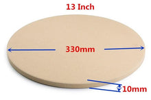 Load image into Gallery viewer, 10 &amp; 13 inch Pizza Stone for Cooking Baking Grilling -13 Inch Extra Thick - Pizza Tools for Oven and BBQ Grill Bakeware Kitchen