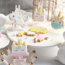 Load image into Gallery viewer, 8pcs/set Creative Unicorn Cookie Cutter DIY Fondant Chocolate Cake Embossing Stencil Mold Biscuit Cute Mold Baking Tool