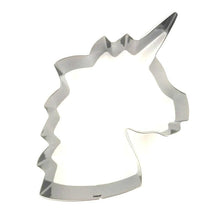 Load image into Gallery viewer, Unicorn Head Cookie Cutter Stainless Steel Fondant Cutter Baking Cookie Mold Biscuit Mould