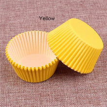 Load image into Gallery viewer, 100 Pcs Cupcake Paper DIY Cake Muffin Baking Cups Case Liners Home Kitchen Baking Tools