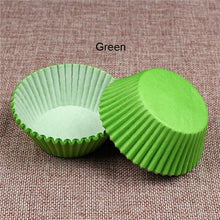 Load image into Gallery viewer, 100 Pcs Cupcake Paper DIY Cake Muffin Baking Cups Case Liners Home Kitchen Baking Tools