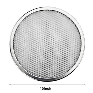 New Seamless Aluminum Pizza Screen Baking Tray Metal Net Bakeware Kitchen Tools Pizza  6-10 inch