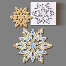 Load image into Gallery viewer, Cookie Moulds Christmas Snowflake Biscuit Cutter Stainless Steel Pastry Accessories DIY Cookie Tools