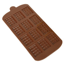 Load image into Gallery viewer, DIY 12 Grid Waffle Mold Creative Silicone Muffin Cake Waffle Mold Pastry Bakery Baking Tools Bakeware Cookies Mould