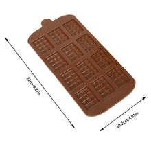 Load image into Gallery viewer, DIY 12 Grid Waffle Mold Creative Silicone Muffin Cake Waffle Mold Pastry Bakery Baking Tools Bakeware Cookies Mould