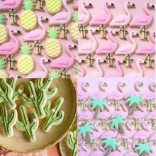 Load image into Gallery viewer, Creative Cookie Cutter Mold Flamingo Pineapple Shape Stainless Steel Biscuit Fondant Cake Moulds Cake Mold Baking kitchen Tools