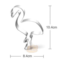 Load image into Gallery viewer, Creative Cookie Cutter Mold Flamingo Pineapple Shape Stainless Steel Biscuit Fondant Cake Moulds Cake Mold Baking kitchen Tools