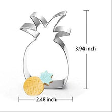 Load image into Gallery viewer, Creative Cookie Cutter Mold Flamingo Pineapple Shape Stainless Steel Biscuit Fondant Cake Moulds Cake Mold Baking kitchen Tools
