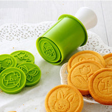 Load image into Gallery viewer, 8Pcs/set Christmas Tree Easter Cartoon Stamp Cookie Tool Cookie Cutters Silicone Printing Set Cake Decoration Tools Pastry Tools