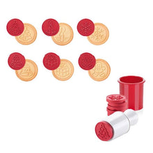 Load image into Gallery viewer, 8Pcs/set Christmas Tree Easter Cartoon Stamp Cookie Tool Cookie Cutters Silicone Printing Set Cake Decoration Tools Pastry Tools