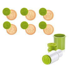 Load image into Gallery viewer, 8Pcs/set Christmas Tree Easter Cartoon Stamp Cookie Tool Cookie Cutters Silicone Printing Set Cake Decoration Tools Pastry Tools