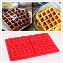 Load image into Gallery viewer, High Quality Silicone Waffle Mold For Kids Cake Waffle Mould Bakeware Nonstick Silicone Baking Mold Set Muffin Pastry Mold