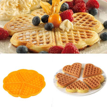 Load image into Gallery viewer, Practical Kitchen Silicone Mini Round Waffles Pan Cake Baking Mould Mold Waffle Tray High quality Waffles Mould #31830