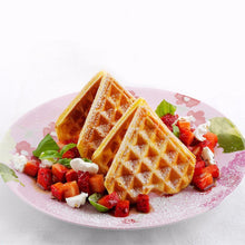 Load image into Gallery viewer, New 4-Cavity Waffle Mold Shape Food Grade Plastic,Cake Chocolate Pan, Silicone Mold Baking Mould Kitchen Bakeware Decorationg