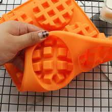 Load image into Gallery viewer, Waffle Makers Silicone Cake Mould Round Bakeware Nonstick Silicone Baking Waffle Muffin Molds Cooking Kitchen Items