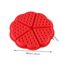 Load image into Gallery viewer, Diniwell Non-stick Silicone Waffle Mold Kitchen Bakeware Cake Mould Makers For Oven High-temperature Baking Set
