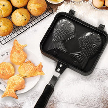 Load image into Gallery viewer, Household squid burning waffle mold creative DIY cake biscuit baking mold home Small fish cake 2 even cake biscuit pastry