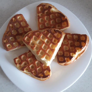 Non-stick Silicone Waffle Mold High-temperature Baking Set Kitchen Bakeware Cake Mould Waffle Makers for Oven