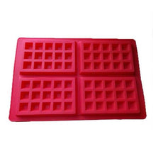 Load image into Gallery viewer, Non-stick Silicone Waffle Mold High-temperature Baking Set Kitchen Bakeware Cake Mould Waffle Makers for Oven