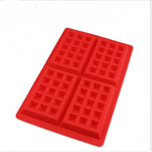 Load image into Gallery viewer, Flower Rectangle Silicone Waffle Mold Pan Microwave Baking Cookie Cake Muffin Bakeware Cooking Tool Kitchen Accessories Supplies