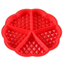 Load image into Gallery viewer, 2018 hot sale Kitchen high quality Silicone Mini Round Waffles Pan Cake Baking Mould Mold Waffle Tray Hot Sell Outils de cuisson