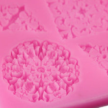 Load image into Gallery viewer, Hot Sale Sugarcraft Lace Flower Shape 3D Silicone Fondant Mould Cake Decorating Tools Cupcake