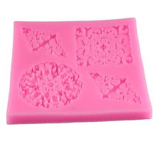 Load image into Gallery viewer, Hot Sale Sugarcraft Lace Flower Shape 3D Silicone Fondant Mould Cake Decorating Tools Cupcake