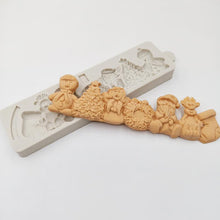 Load image into Gallery viewer, minsunbak 3D Christmas Series Cake Decoration Silicone Mould  Santa Claus Christmas Tree And Other DIY Chocolate Baking Tools