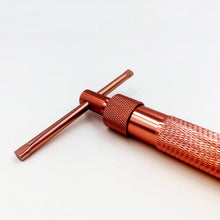Load image into Gallery viewer, 21pcs/set Clay Cake Sculpture Gun With 20 Tips Rose Gold Clay Craft Sugar Paste Extruder Fondant Cake Sculpture Polymer Tool