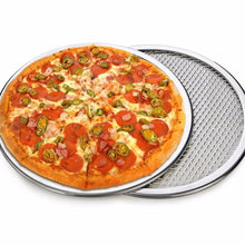 Load image into Gallery viewer, Latest Aluminum Flat Mesh Pizza Screen Round Baking Tray Metal Net Bakeware Kitchen Tools Pizza 6-22inch Bakeware Cookware