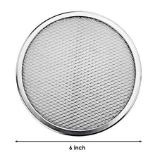 Load image into Gallery viewer, Latest Aluminum Flat Mesh Pizza Screen Round Baking Tray Metal Net Bakeware Kitchen Tools Pizza 6-22inch Bakeware Cookware