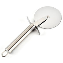 Load image into Gallery viewer, Pizza Cutter Stainless Steel Pizza Knife Cake Bread Pies Round Knife Cutter Pizza Tool Pizza Wheels Cooking Tool