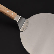 Load image into Gallery viewer, Newly Stainless Steel Pizza Peel Shovel with Wooden Handle Cake Shovel Baking Tools Cheese Pizza Shovels