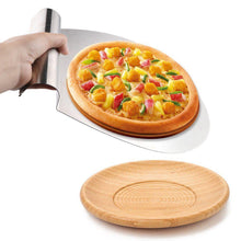 Load image into Gallery viewer, HOT-1PCS Baking Tools Stainless Steel Transfer Cake Tray Moving Plate Bread Pizza Blade Shovel Bakeware Pastry Scraper