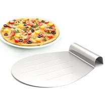 Load image into Gallery viewer, HOT-1PCS Baking Tools Stainless Steel Transfer Cake Tray Moving Plate Bread Pizza Blade Shovel Bakeware Pastry Scraper