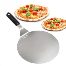 Load image into Gallery viewer, Useful Pizza Shovel Peel Cake Holder Tray Plate Shifter Devider Food Serving Stainless Steel Baking Tool Bakeware