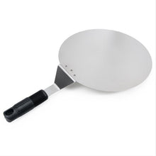 Load image into Gallery viewer, Useful Pizza Shovel Peel Cake Holder Tray Plate Shifter Devider Food Serving Stainless Steel Baking Tool Bakeware