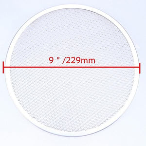 WHISM 6-14" Aluminum Pizza Tray Mesh Round Pizza Pancake Net Baking Pan Pizza Net Baking Accessories Screen Pastry Baking Tools