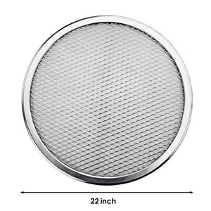 New Arrival 6-22inch Seamless Aluminum Pizza Screen Baking Tray Metal Net Bakeware Kitchen Tools Pizza Baking Tools