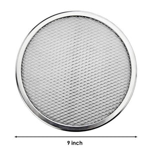 High quality 6-22inch Aluminum Pizza Screen Baking Tray Metal Round Baking Tray Net Kitchen Tools Pizza Pans Cooking